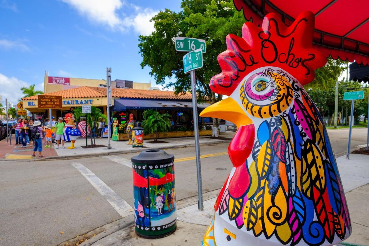 Private Room In The Heart Of Calle Ocho Miami Exteriör bild